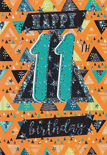 Picture of 11TH BIRTHDAY CARD